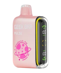 Strawberry B-Pop Geek Bar Pulse ZERO Nicotine