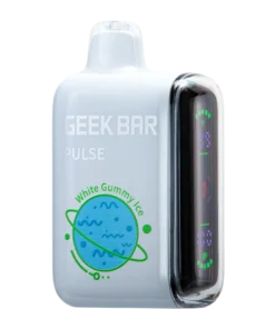 White Gummy Ice Geek Bar Pulse