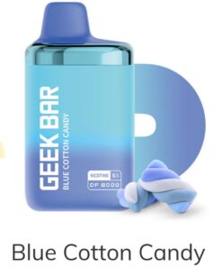 Blue Cotton Candy Geekbar DF8000
